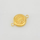 Herraje Corona 0.8g / 1.7cm Oro Amarillo 18K