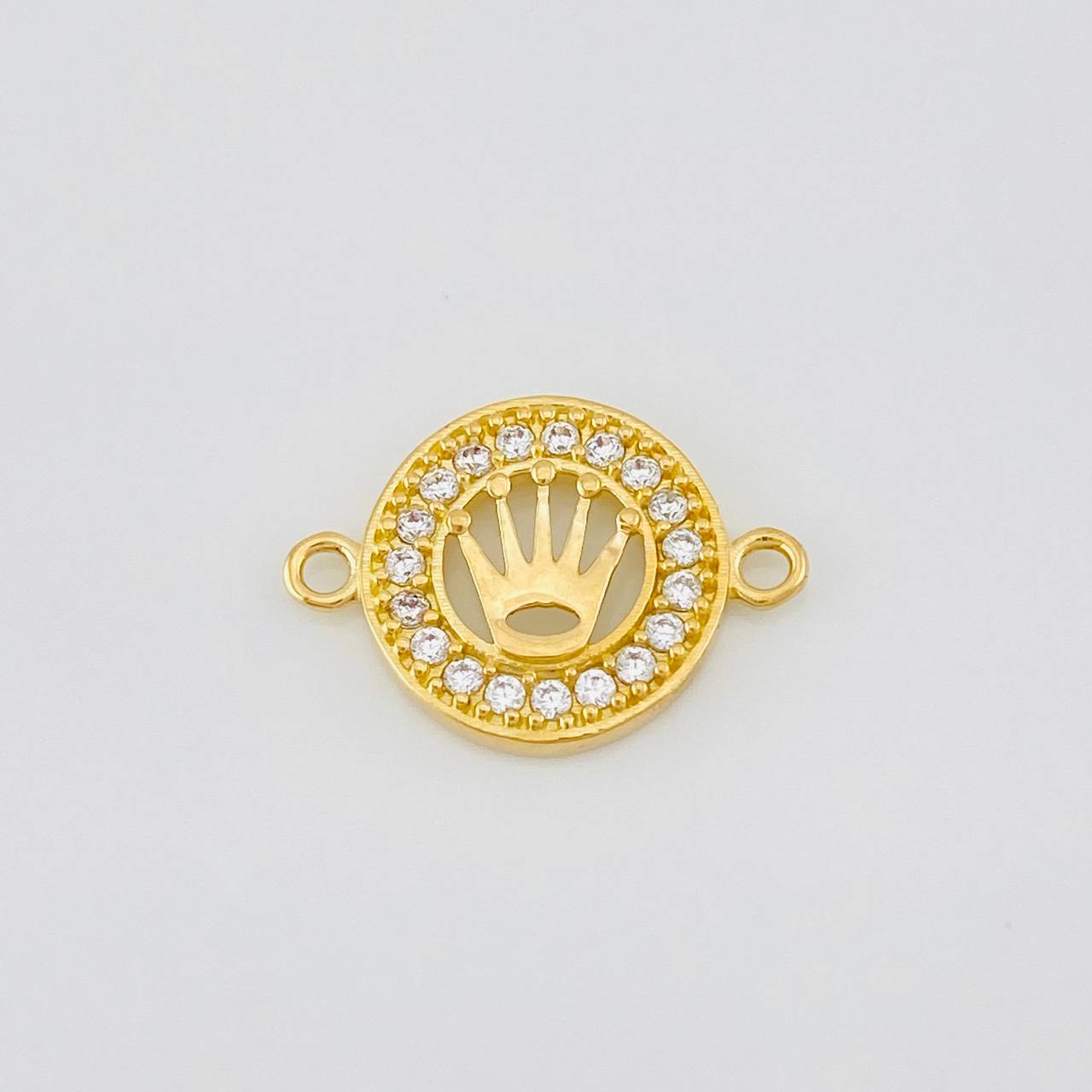 Herraje Corona 1.2g / 1.6cm Oro Amarillo 18K