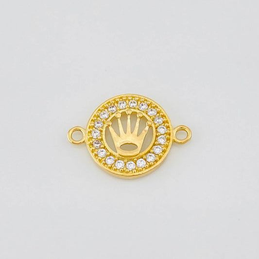 Herraje Corona 1.2g / 1.6cm Oro Amarillo 18K