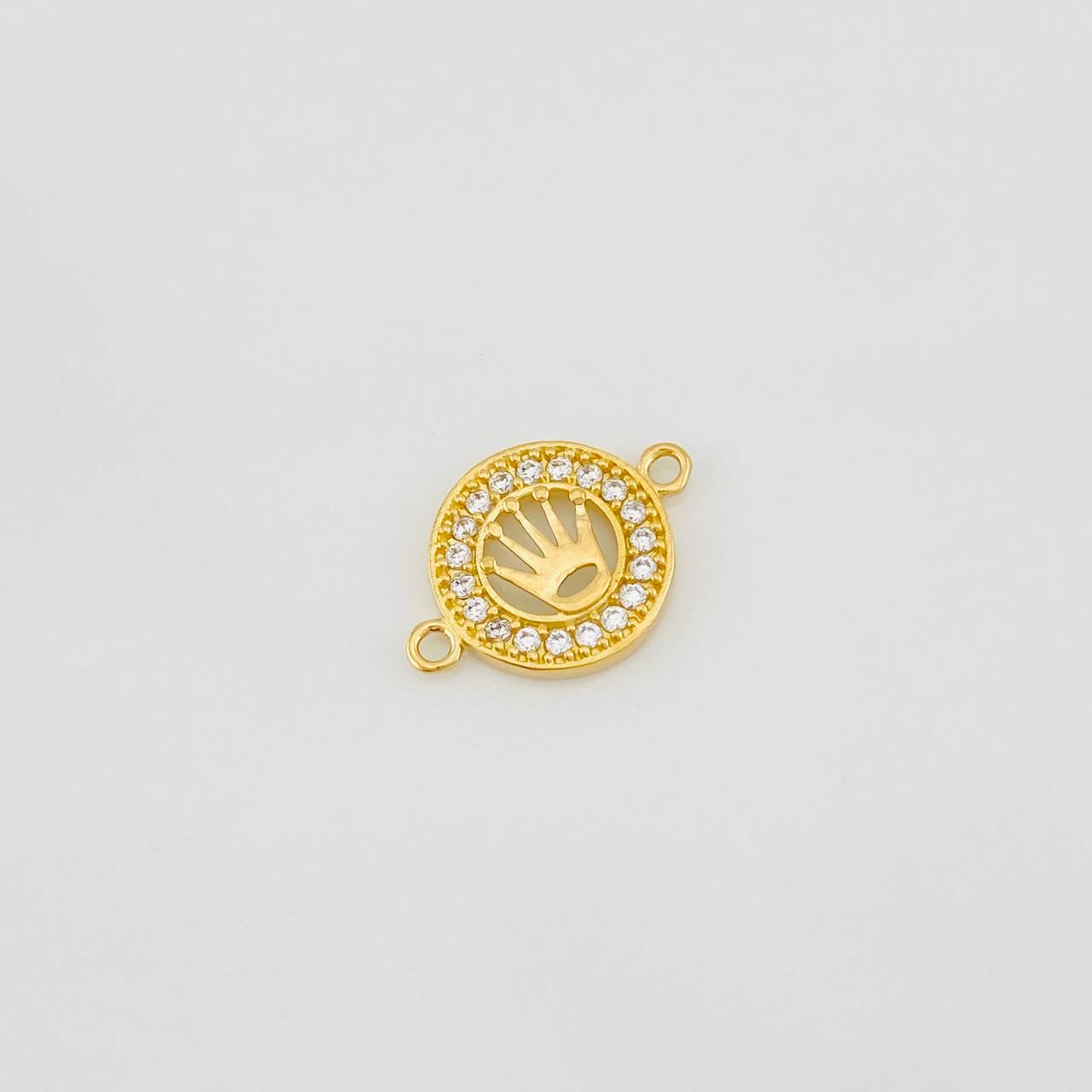 Herraje Corona 1.2g / 1.6cm Oro Amarillo 18K
