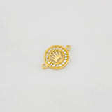 Herraje Corona 1.2g / 1.6cm Oro Amarillo 18K