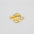 Herraje Corona 0.7g / 1.4cm Oro Amarillo 18K