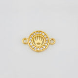 Herraje Corona 0.7g / 1.4cm Oro Amarillo 18K