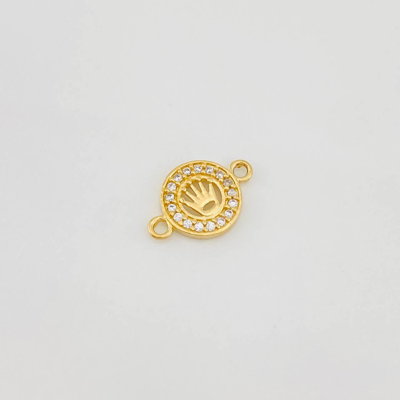 Herraje Corona 0.7g / 1.4cm Oro Amarillo 18K