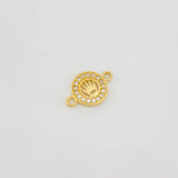 Herraje Corona 0.7g / 1.4cm Oro Amarillo 18K