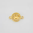 Herraje Corona 0.95g / 1.5cm Oro Amarillo 18K
