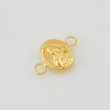 Herraje Virgen del Carmen 0.45g / 1.4cm Oro Amarillo 18K