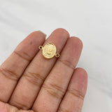 Herraje Espíritu Santo 0.6g / 1.5cm Oro Amarillo 18K