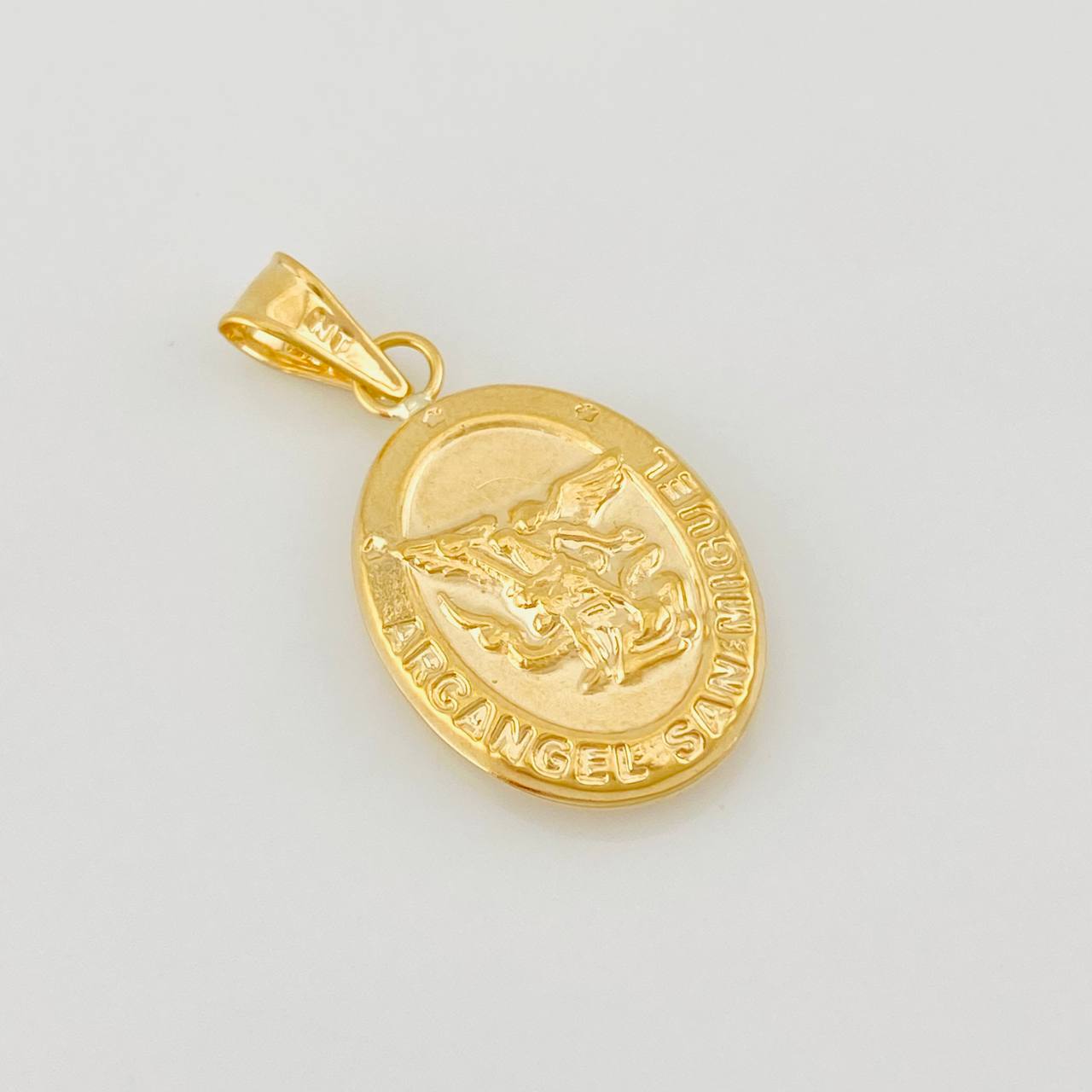 Dije San Miguel Arcángel 1.2g / 2.5cm Oro Amarillo 18K