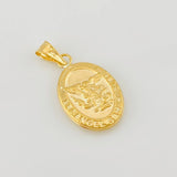 Dije San Miguel Arcángel 1.2g / 2.5cm Oro Amarillo 18K