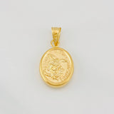 Dije San Miguel Arcangel 1.1g / 2.1cm Oro Amarillo 18K