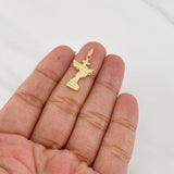 Dije San Miguel Arcángel 0.65g / 2.7cm Oro Amarillo 18K