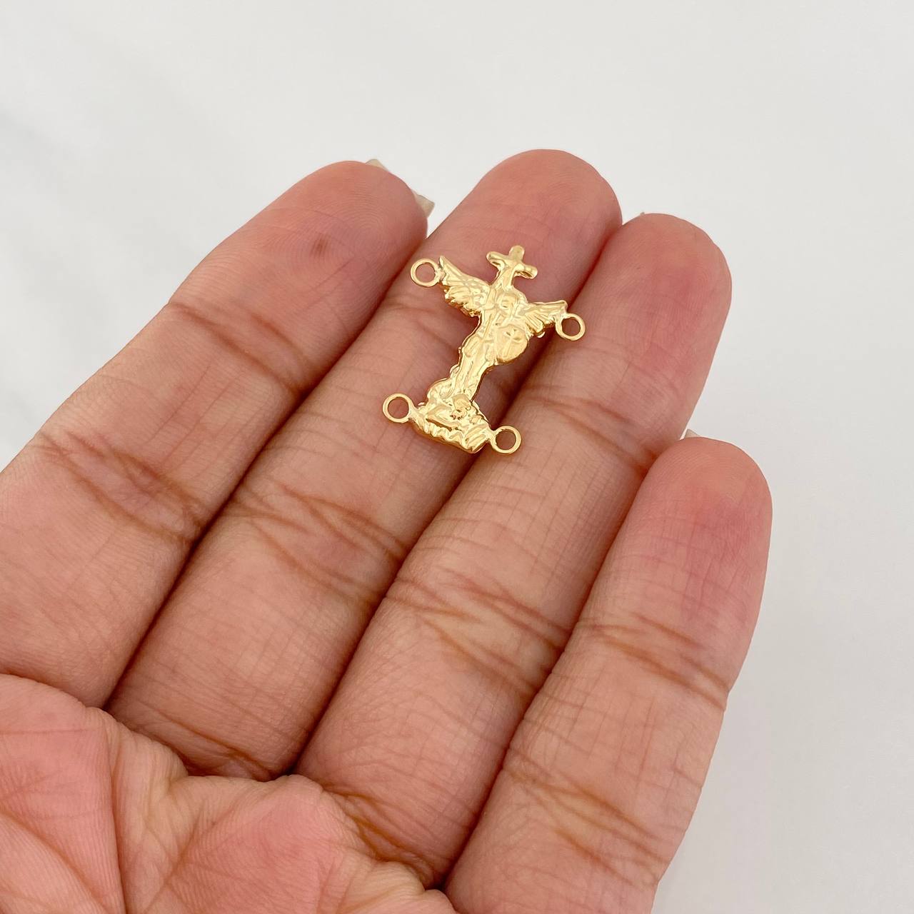 Herraje San Miguel Arcángel 0.7g / 2cm Oro Amarillo 18K