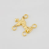 Herraje San Miguel Arcángel 0.4g / 1.1cm Oro Amarillo 18K