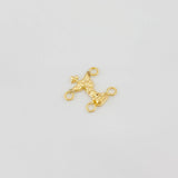 Herraje San Miguel Arcángel 0.4g / 1.1cm Oro Amarillo 18K