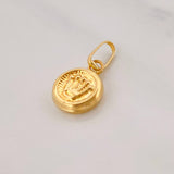 Dije Corona 0.4g / 1.5cm Oro Amarillo 18K