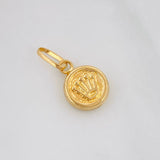 Dije Corona 0.4g / 1.5cm Oro Amarillo 18K