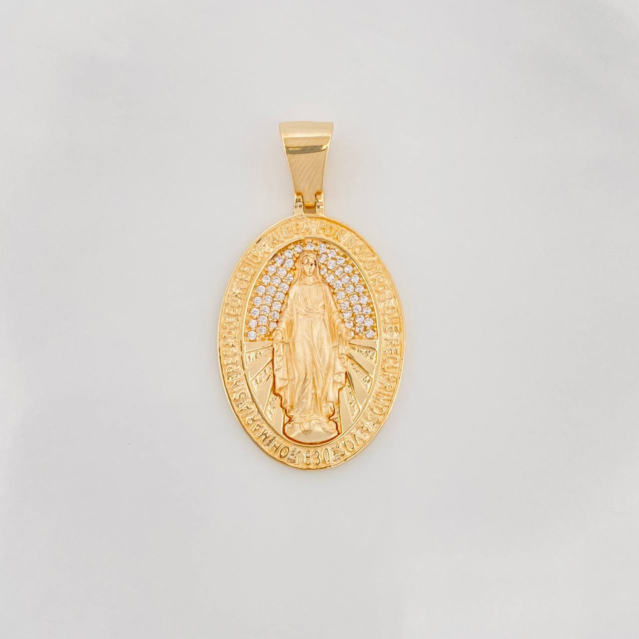 Dije Virgen Milagrosa 7.35g / 4cm Oro Amarillo 18K