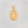 Dije Virgen Milagrosa 7.35g / 4cm Oro Amarillo 18K
