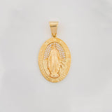 Dije Virgen Milagrosa 7.35g / 4cm Oro Amarillo 18K
