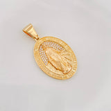 Dije Virgen Milagrosa 7.35g / 4cm Oro Amarillo 18K