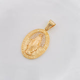 Dije Virgen Milagrosa 7.35g / 4cm Oro Amarillo 18K