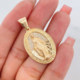 Dije Virgen Milagrosa 7.35g / 4cm Oro Amarillo 18K