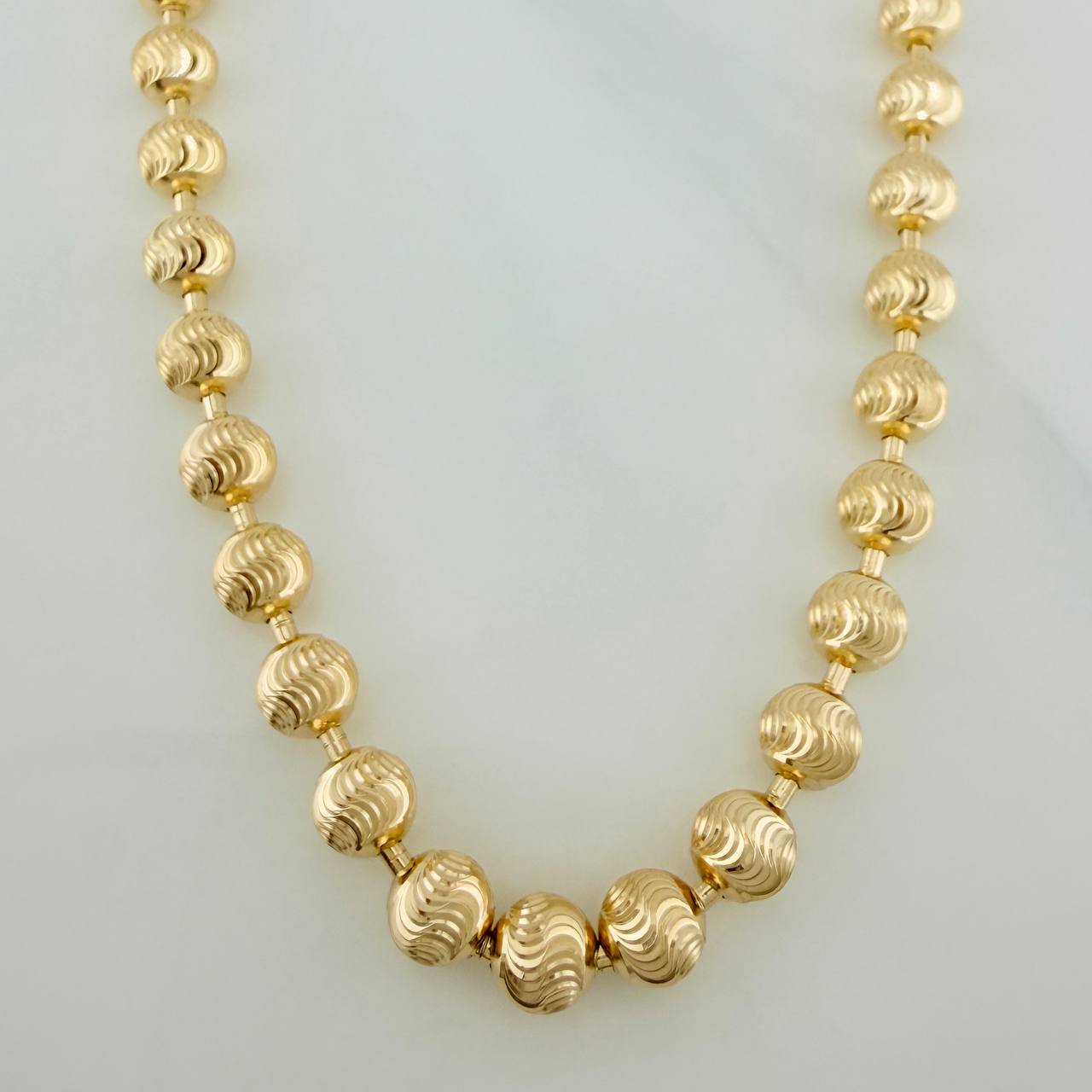 Cadena Militar 27.95gr / 66.5cm / 3.95mm Oro Amarillo Nac.Esp. 18K &