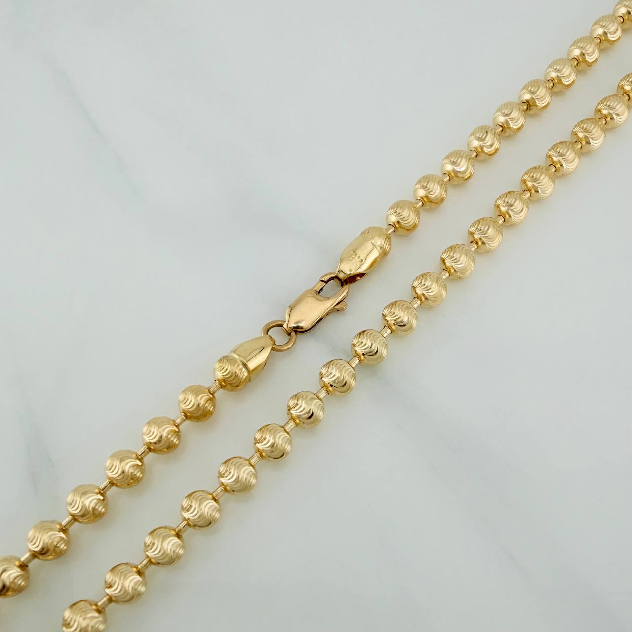Cadena Militar 27.95gr / 66.5cm / 3.95mm Oro Amarillo Nac.Esp. 18K &