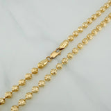Cadena Militar 27.95gr / 66.5cm / 3.95mm Oro Amarillo Nac.Esp. 18K &
