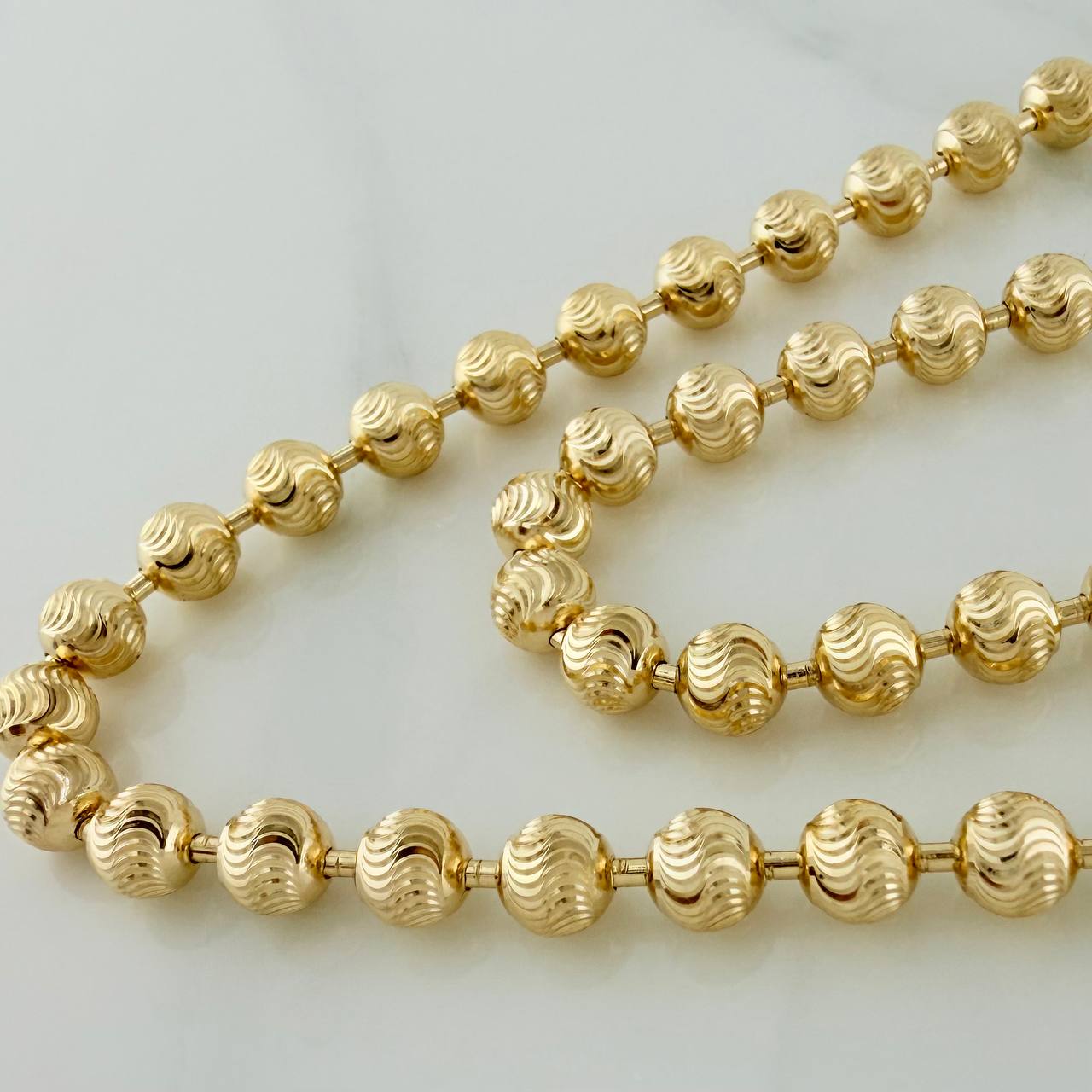 Cadena Militar 27.95gr / 66.5cm / 3.95mm Oro Amarillo Nac.Esp. 18K &