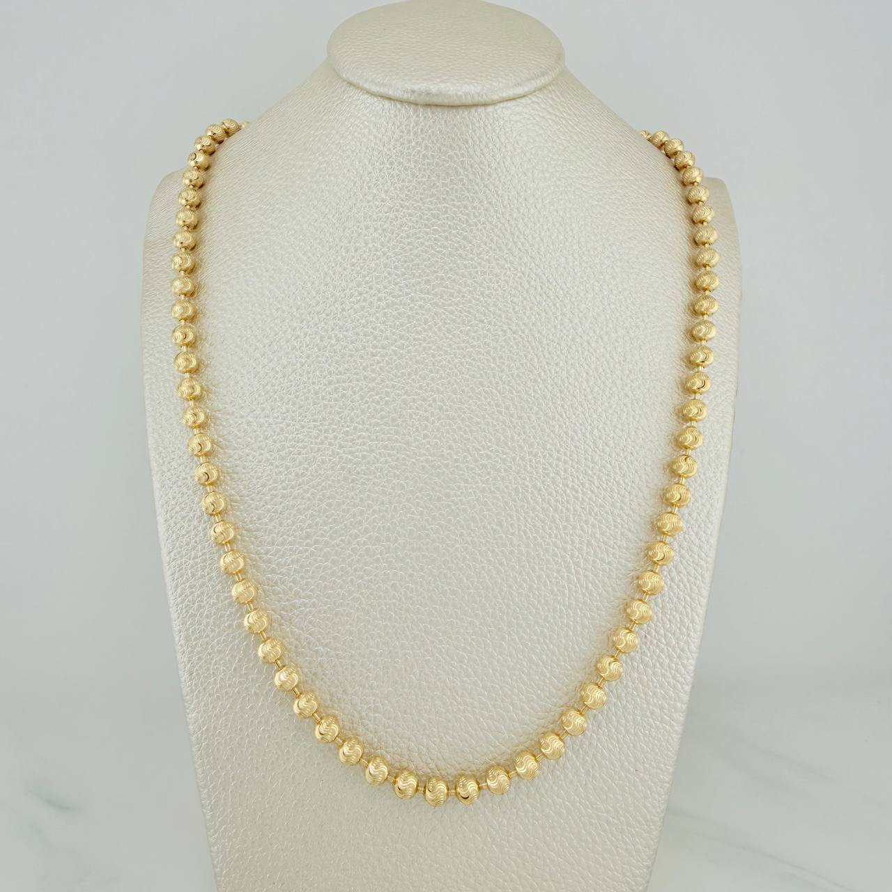 Cadena Militar 27.95gr / 66.5cm / 3.95mm Oro Amarillo Nac.Esp. 18K &
