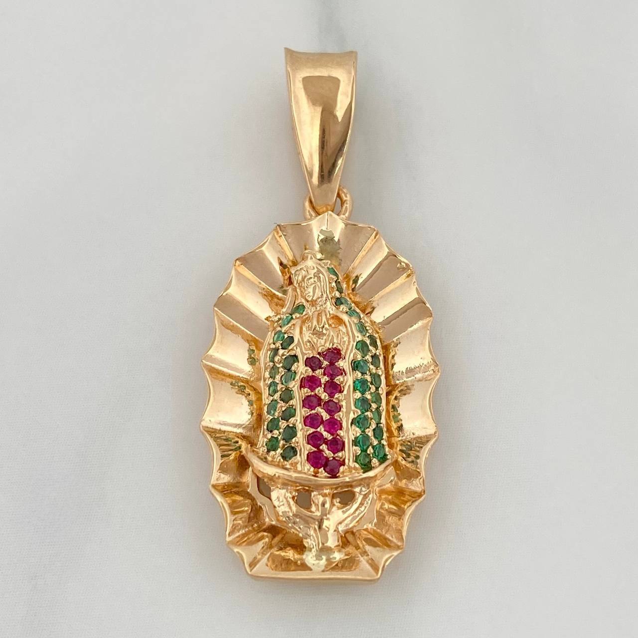 Dije Virgen Guadalupe 4gr / 3.4cm / Oro Amarillo 18K %