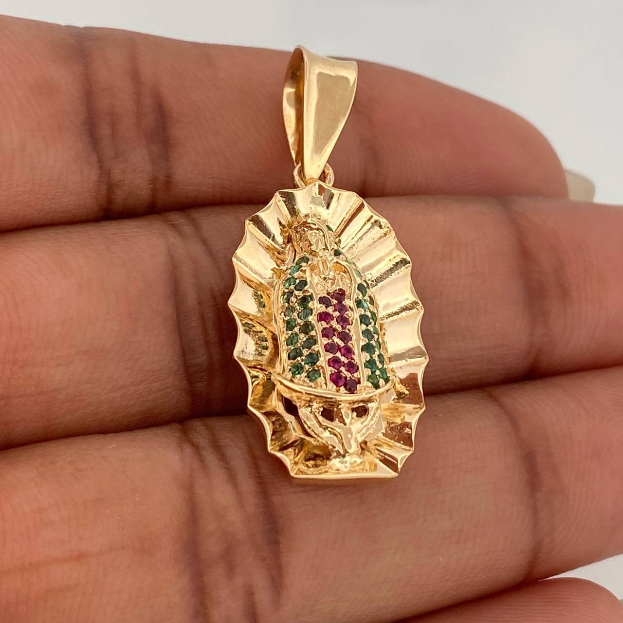 Dije Virgen Guadalupe 4gr / 3.4cm / Oro Amarillo 18K %