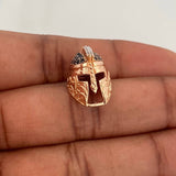 Herraje Casco Espartano 3.65gr / 1.5cm / Dos Oros Blanco Rosa 18K %