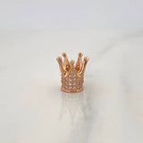 Herraje Corona 1.35gr / 1cm / Oro Rosa 18K %