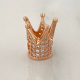 Herraje Corona 1.35gr / 1cm / Oro Rosa 18K %