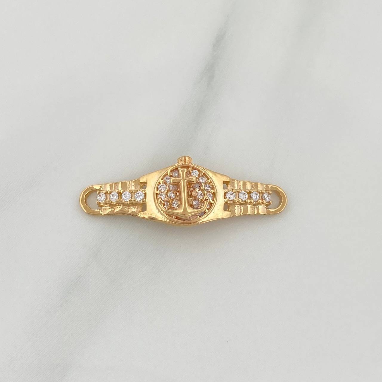 Herraje Correa Ancla 1.8gr / 2.7cm / Oro Amarillo 18K %