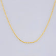 Cadena Mini Militar 1.4g / 45cm / 0.9mm Oro Amarillo 18K