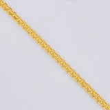 Pulso Chino 2.65g / 19.2cm / 2.4mm Oro Amarillo 18K