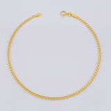Pulso Cubano 0.8g / 19.3cm / 2mm Oro Amarillo 18K
