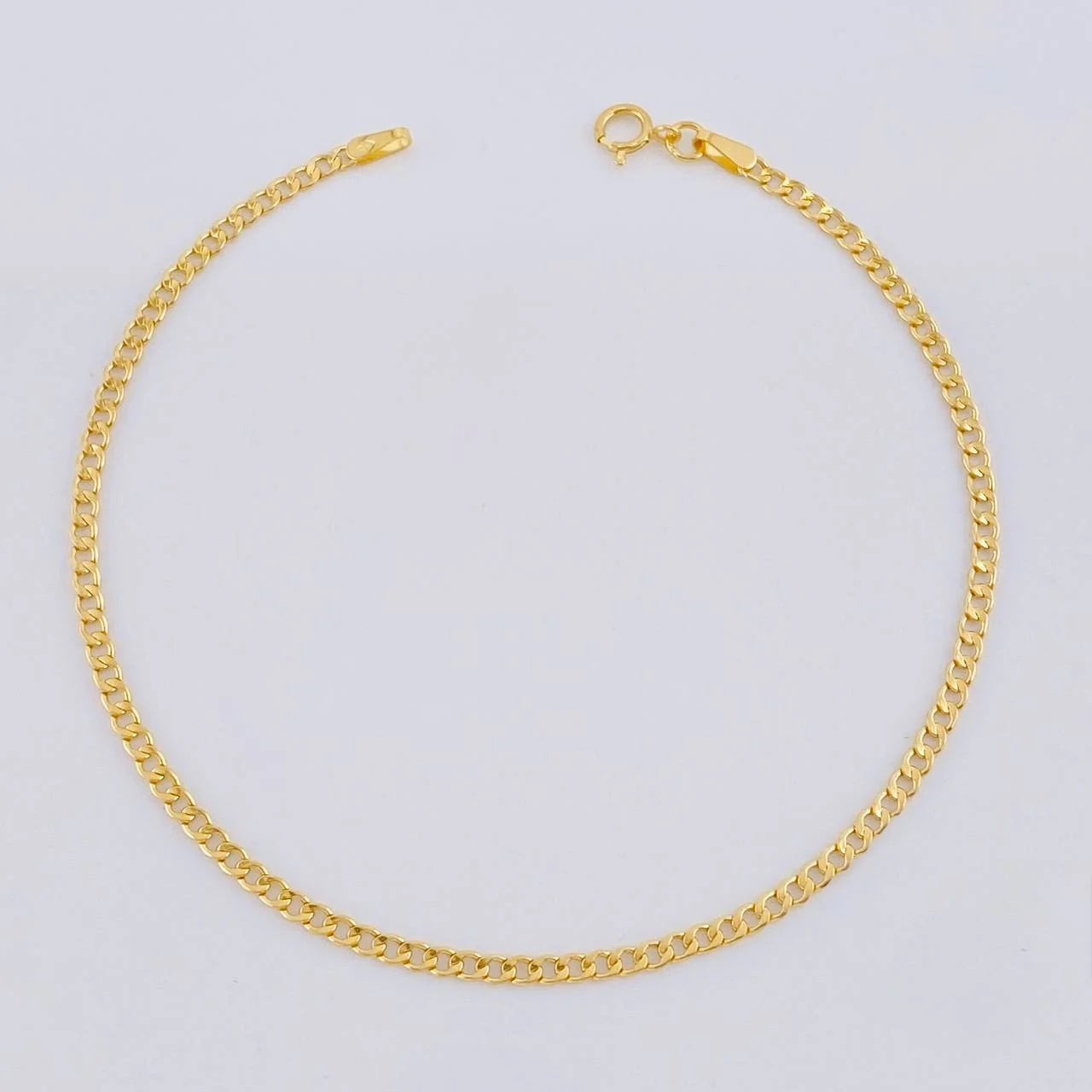 Pulso Cubano 0.95g / 19cm / 2mm Oro Amarillo 18K
