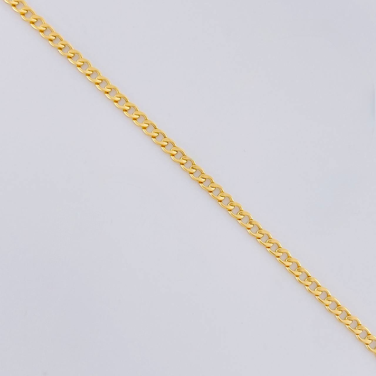 Pulso Cubano 0.75g / 19.3cm / 2mm Oro Amarillo 18K