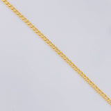 Pulso Cubano 0.8g / 19.3cm / 2mm Oro Amarillo 18K