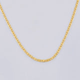 Cadena Plana 2g / 45cm / 1.4mm Oro Amarillo 18K