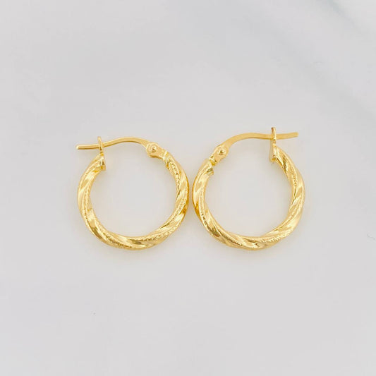Candongas Sami 1.15g / 2cm Oro Amarillo 18K