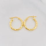 Candongas Sami 1.15g / 2cm Oro Amarillo 18K