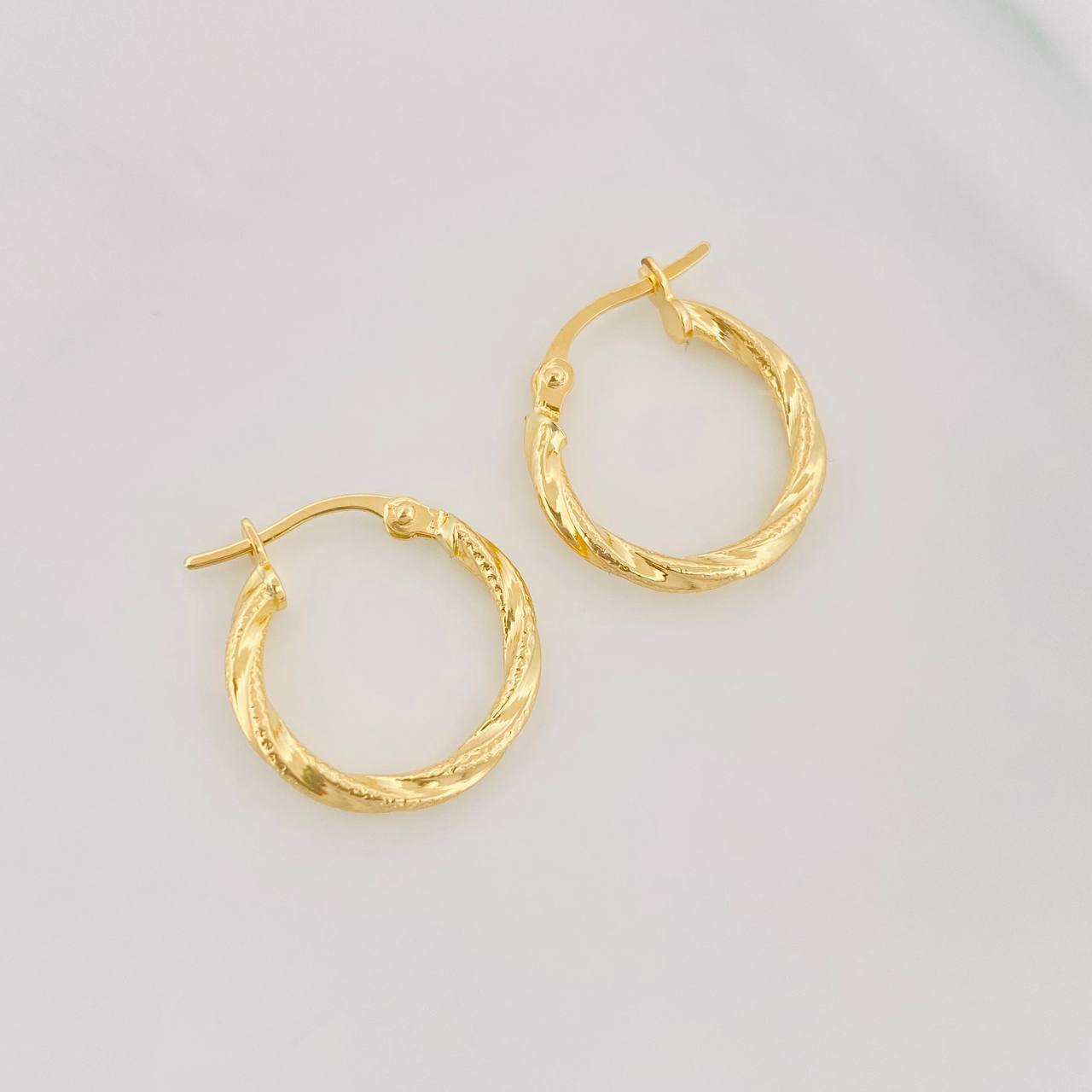 Candongas Sami 1.15g / 2cm Oro Amarillo 18K