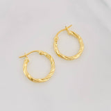 Candongas Sami 1.15g / 2cm Oro Amarillo 18K