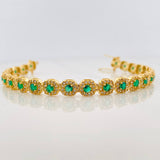 Pulso Halo Tennis 12.95g / 18cm / 6.07mm Oro Amarillo 18K